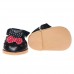 Pantofi 7.5cm pe Negru cu fundita rosie Pantofi 7.5cm pe Negru cu fundita rosie