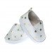 Pantofi 7.5cm Albi cu stelute aurii Pantofi 7.5cm Albi cu stelute aurii