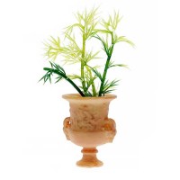 Vaza romana stil teracota cu planta