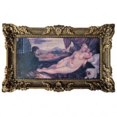 Tablou miniatural Titian "Venus cu muzicianul" Tablou miniatural Titian "Venus cu muzicianul"
