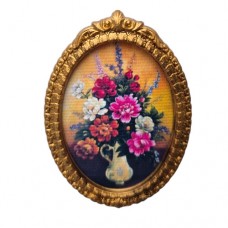 Tablou miniatural oval natura statica 5.5cm Tablou miniatural oval natura statica 5.5cm