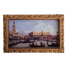 Tablou miniatura Tintoretto peisaj venetian Tablou miniatura Tintoretto peisaj venetian