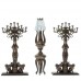 Lampadar miniatural antichizat stil bronz Lampadar miniatural antichizat stil bronz