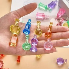 Set de 4 sticle decorative miniaturale Set de 4 sticle decorative miniaturale