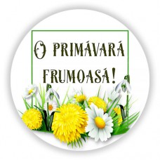 Etichete adezive O primavara frumoasa 50bc