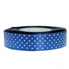 Panglica Satin Cu Buline 2.5cm/45m Panglica Satin Cu Buline 2.5cm/45m