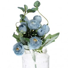 Flori Artificiale Buchet Ranunculus Bleo Pal Flori Artificiale Buchet Ranunculus Bleo Pal