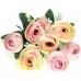 Buchet Ranunculus Floricele arificiale Crem-Roz Buchet Ranunculus Floricele arificiale Crem-Roz